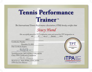 tennis performance trainer