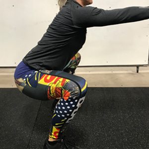Squat with a kegel with post pelvic tilting Squat with a kegel with post pelvic tilting