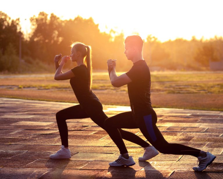 dynamic lunges