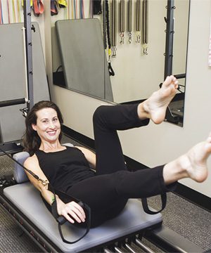 Megan, pilates instructor